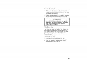 manual--Ford-Taurus-III-3-owners-manual page 164 min