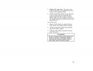 manual--Ford-Taurus-III-3-owners-manual page 166 min