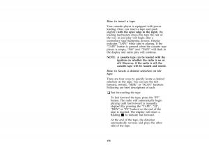 manual--Ford-Taurus-III-3-owners-manual page 176 min