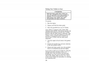 manual--Ford-Taurus-III-3-owners-manual page 190 min