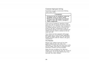 manual--Ford-Taurus-III-3-owners-manual page 287 min