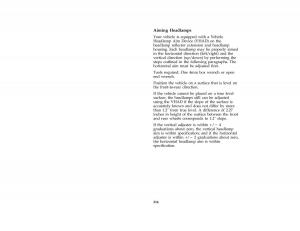 manual--Ford-Taurus-III-3-owners-manual page 313 min