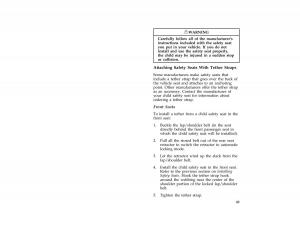 manual--Ford-Taurus-III-3-owners-manual page 45 min