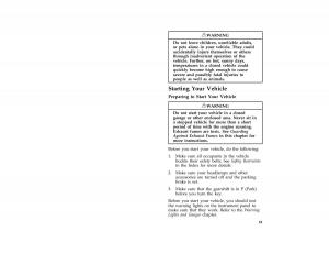 manual--Ford-Taurus-III-3-owners-manual page 63 min