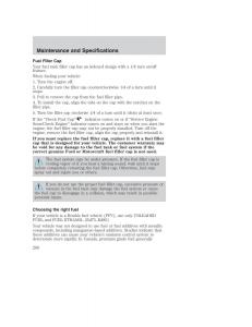 Ford-Taurus-IV-4-owners-manual page 206 min