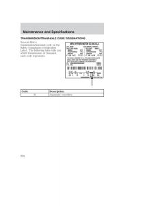 Ford-Taurus-IV-4-owners-manual page 224 min