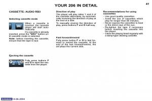 Peugeot-206-owners-manual page 108 min