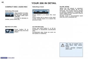 Peugeot-206-owners-manual page 109 min