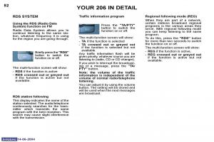 Peugeot-206-owners-manual page 119 min