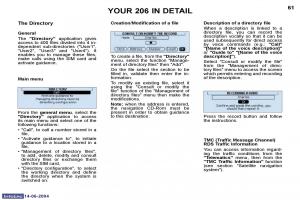 Peugeot-206-owners-manual page 128 min