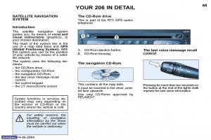 Peugeot-206-owners-manual page 133 min