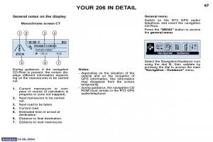 Peugeot-206-owners-manual page 135 min