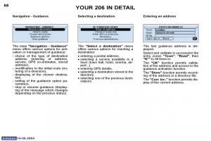 Peugeot-206-owners-manual page 136 min