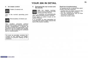 Peugeot-206-owners-manual page 148 min