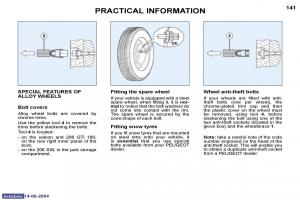 Peugeot-206-owners-manual page 53 min