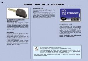 Peugeot-306-owners-manual page 64 min