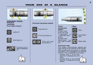 Peugeot-306-owners-manual page 90 min