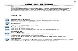 Peugeot-306-owners-manual page 94 min