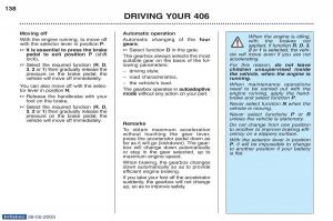 Peugeot-406-owners-manual page 36 min