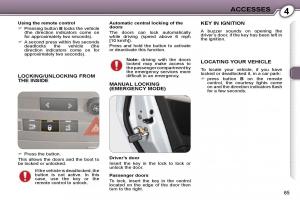 Peugeot-407-owners-manual page 75 min