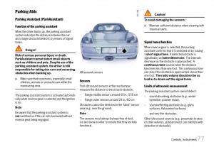 Porsche-Boxster-987-owners-manual page 79 min