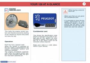 Peugeot-106-owners-manual page 44 min