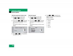 Mercedes-Benz-G500-G55-AMG-owners-manual page 128 min