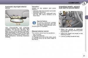 Peugeot-607-owners-manual page 45 min