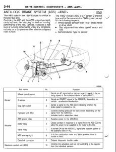 Mitsubishi-Eclipse-II-technical-information-manual page 265 min