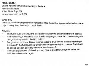 Mitsubishi-Pajero-II-2-owners-manual page 127 min