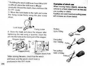 Mitsubishi-Pajero-II-2-owners-manual page 206 min