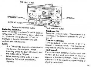 Mitsubishi-Pajero-II-2-owners-manual page 247 min