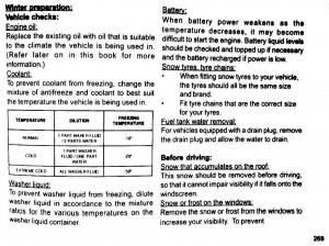 Mitsubishi-Pajero-II-2-owners-manual page 269 min