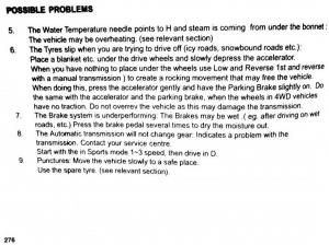 Mitsubishi-Pajero-II-2-owners-manual page 276 min