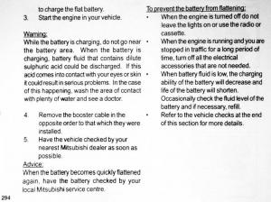 Mitsubishi-Pajero-II-2-owners-manual page 294 min