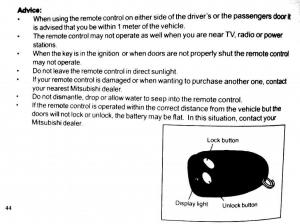 Mitsubishi-Pajero-II-2-owners-manual page 44 min