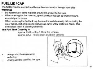 Mitsubishi-Pajero-II-2-owners-manual page 47 min