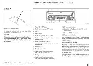 Nissan-Note-I-1-E11-owners-manual page 100 min