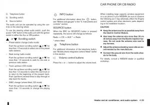 Nissan-Note-I-1-E11-owners-manual page 123 min