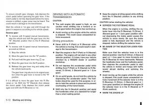 Nissan-Note-I-1-E11-owners-manual page 136 min