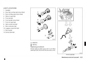 Nissan-Note-I-1-E11-owners-manual page 201 min