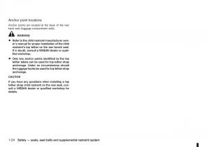 Nissan-Note-I-1-E11-owners-manual page 42 min