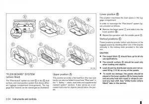 Nissan-Note-I-1-E11-owners-manual page 66 min