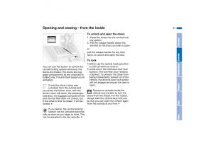 BMW-E46-owners-manual page 37 min