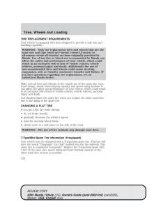 Mazda-Tribute-owners-manual page 126 min