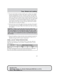 Mazda-Tribute-owners-manual page 135 min