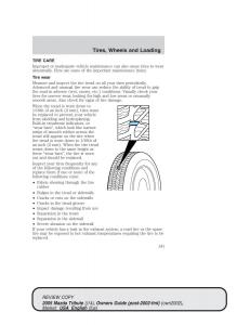 Mazda-Tribute-owners-manual page 141 min