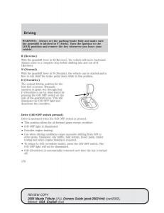 Mazda-Tribute-owners-manual page 170 min