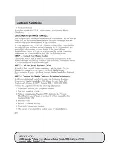 Mazda-Tribute-owners-manual page 200 min