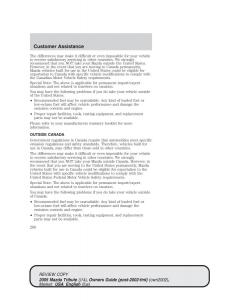 Mazda-Tribute-owners-manual page 206 min